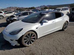 Salvage cars for sale at Las Vegas, NV auction: 2020 Tesla Model 3