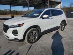 Salvage cars for sale at Cartersville, GA auction: 2020 Hyundai Santa FE Limited