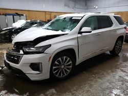 Salvage cars for sale at Kincheloe, MI auction: 2023 Chevrolet Traverse Premier