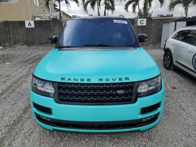 2016 Land Rover Range Rover Supercharged