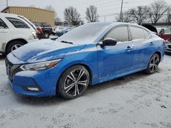 Nissan salvage cars for sale: 2020 Nissan Sentra SR