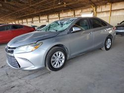 Toyota Camry le Vehiculos salvage en venta: 2017 Toyota Camry LE