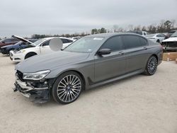 Salvage cars for sale at Houston, TX auction: 2018 BMW 750 I