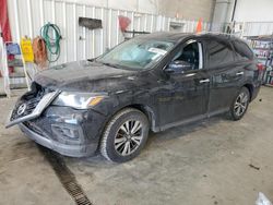 Salvage cars for sale at Mcfarland, WI auction: 2019 Nissan Pathfinder S