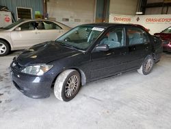 Honda salvage cars for sale: 2005 Honda Civic LX