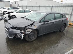 Salvage cars for sale at Vallejo, CA auction: 2018 Subaru Impreza