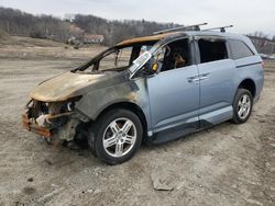 Salvage cars for sale at Chambersburg, PA auction: 2012 Honda Odyssey Touring