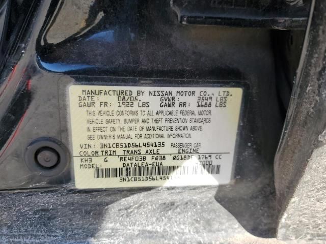 2006 Nissan Sentra 1.8