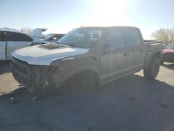 Salvage cars for sale at North Las Vegas, NV auction: 2017 Ford F150 Raptor