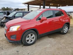 Salvage cars for sale at Tanner, AL auction: 2015 Chevrolet Trax 1LT