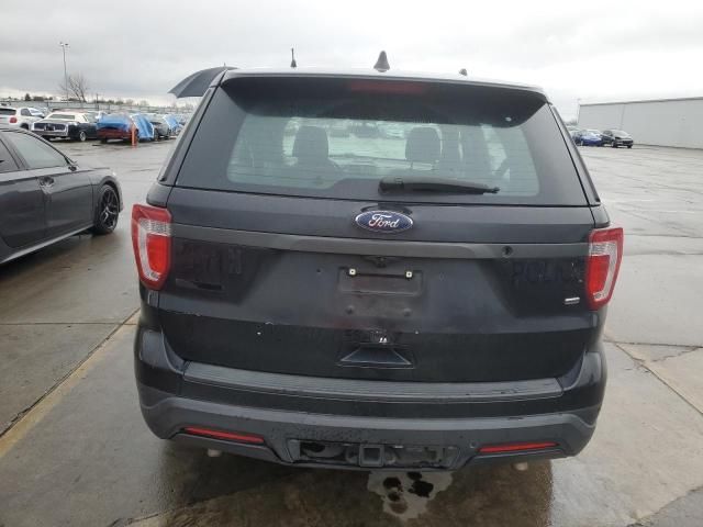 2018 Ford Explorer Police Interceptor