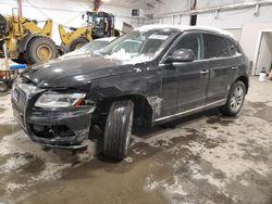 Salvage cars for sale at Center Rutland, VT auction: 2017 Audi Q5 Premium