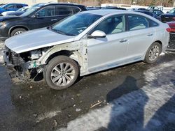 Salvage cars for sale at Exeter, RI auction: 2015 Hyundai Sonata Sport