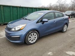 Salvage cars for sale at Ellwood City, PA auction: 2016 KIA Rio LX