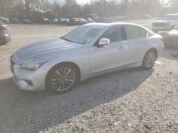 Salvage cars for sale at Madisonville, TN auction: 2019 Infiniti Q50 Luxe