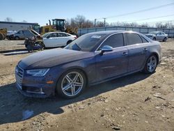 Salvage cars for sale at Hillsborough, NJ auction: 2018 Audi S4 Prestige