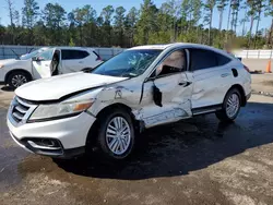 Salvage cars for sale at Harleyville, SC auction: 2013 Honda Crosstour EX