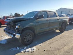 Toyota salvage cars for sale: 2021 Toyota Tundra Crewmax SR5