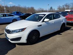 Salvage cars for sale at East Granby, CT auction: 2011 KIA Optima LX