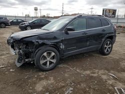 Salvage cars for sale from Copart Chicago Heights, IL: 2019 Jeep Cherokee Limited