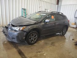 Salvage cars for sale at Franklin, WI auction: 2021 Subaru Crosstrek Sport