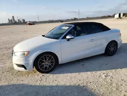 Salvage cars for sale at New Braunfels, TX auction: 2015 Audi A3 Premium