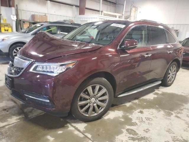 2016 Acura MDX Technology