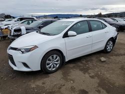 Vehiculos salvage en venta de Copart San Martin, CA: 2015 Toyota Corolla L