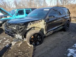 Salvage cars for sale at Marlboro, NY auction: 2024 Ford Explorer ST-Line