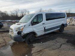 Salvage cars for sale at Marlboro, NY auction: 2016 Ford Transit T-350