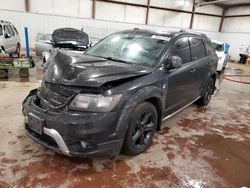 Salvage cars for sale at Lansing, MI auction: 2018 Dodge Journey Crossroad