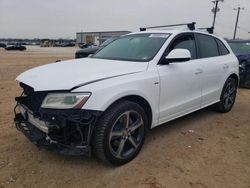 Salvage cars for sale at San Antonio, TX auction: 2016 Audi Q5 Premium Plus S-Line