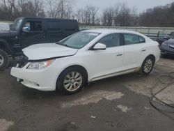 Salvage cars for sale at Ellwood City, PA auction: 2010 Buick Lacrosse CX