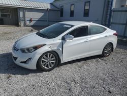 Salvage cars for sale at Prairie Grove, AR auction: 2016 Hyundai Elantra SE