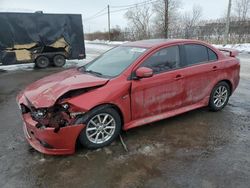 Salvage cars for sale at Montreal Est, QC auction: 2015 Mitsubishi Lancer ES