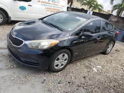 KIA salvage cars for sale: 2015 KIA Forte LX