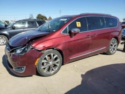 Chrysler Vehiculos salvage en venta: 2020 Chrysler Pacifica Limited