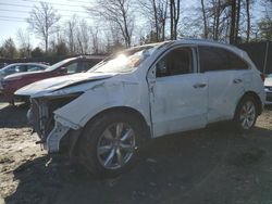 Salvage cars for sale at Waldorf, MD auction: 2016 Acura MDX Advance