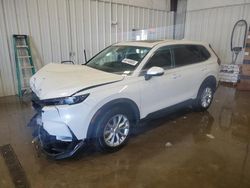 Salvage cars for sale at Franklin, WI auction: 2024 Honda CR-V EX