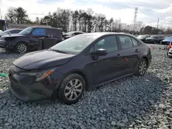 Salvage cars for sale at Mebane, NC auction: 2020 Toyota Corolla LE