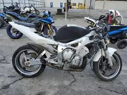 Salvage motorcycles for sale at Fresno, CA auction: 2002 Yamaha YZFR6 L