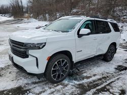 Salvage cars for sale at Marlboro, NY auction: 2021 Chevrolet Tahoe K1500 RST