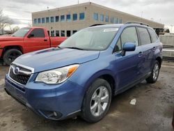 Salvage cars for sale at Littleton, CO auction: 2015 Subaru Forester 2.5I Limited