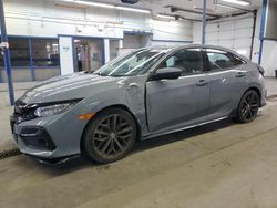 Honda salvage cars for sale: 2020 Honda Civic Sport Touring