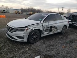 Salvage cars for sale at Hillsborough, NJ auction: 2019 Volkswagen Jetta SEL