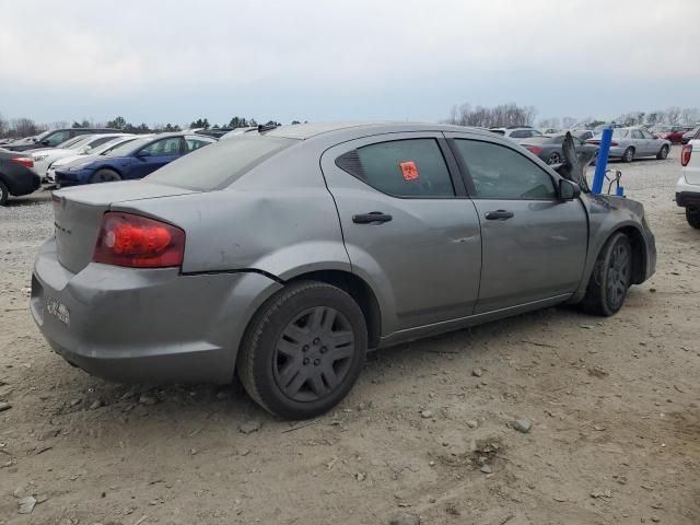 2012 Dodge Avenger SE