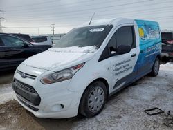 Salvage cars for sale at Elgin, IL auction: 2018 Ford Transit Connect XLT