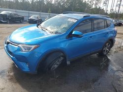 Salvage cars for sale at Harleyville, SC auction: 2017 Toyota Rav4 XLE