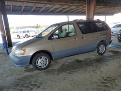 Salvage cars for sale from Copart American Canyon, CA: 2002 Toyota Sienna CE