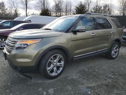 SUV salvage a la venta en subasta: 2013 Ford Explorer Limited